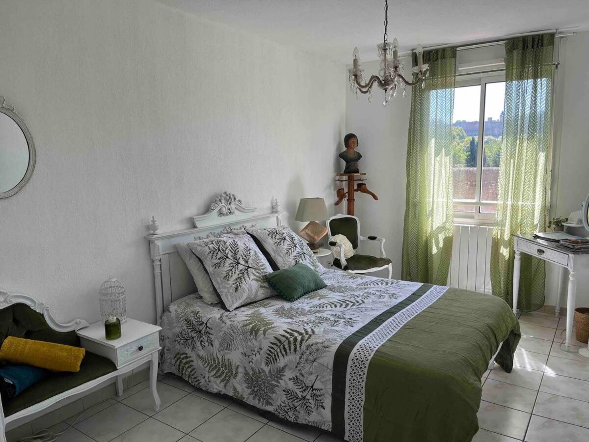 Chambre Avec Vue Panoramique Sur La Cite Medievale Carcassonne Extérieur photo