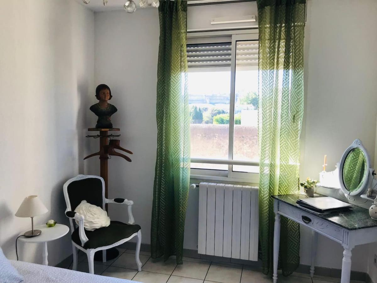 Chambre Avec Vue Panoramique Sur La Cite Medievale Carcassonne Extérieur photo